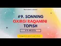 Flowgorithm Sonning oxirgi raqamini topish