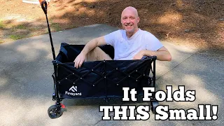 Favoyard Foldable Wagon Review - Perfect for Beach Camping