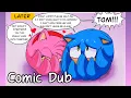 Sonic Meets Amy For the First Time A Sonic Movie Comic by JoanaCalado8 Comic Dub