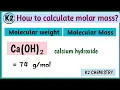 molar mass of Ca oh 2 l molar mass of calcium hydroxide l