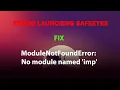 UBUNTU FIX safeeyes-ModuleNotFoundError No module named imp