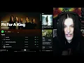 BRING THE ALBUM. Fit For A King - Begin The Sacrifice | New Song REACTION!