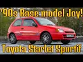 Je bent een ster! Toyota Starlet is een vergeten pareltje uit de jaren 90