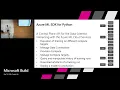 Using AML Python SDK Build 2018