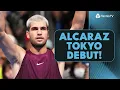 Download Lagu Carlos Alcaraz Makes Tokyo Debut vs Sebastian Baez | Tokyo 2025 Highlights