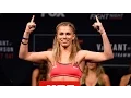 Full Weigh-In Paige VanZant vs Michelle Waterson UFC ON FOX