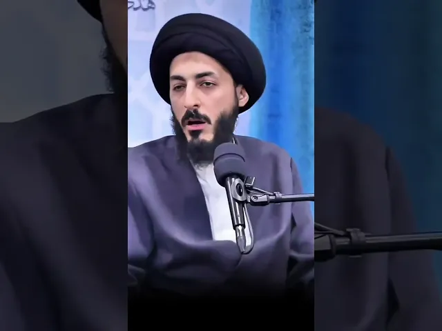 ⁣جعل انسان معين معصوم وأخذ كل شيء منه!! هل هذا صحيح؟🤔 || السيد مرتضى المدرسي