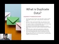 Data Transformation and Data Integrity Explained Data Cleaning Missing Data Duplicates Outliers