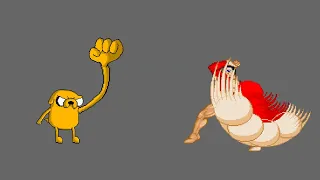Jake vs Plastic Man Practice rig test