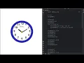 Python Turtle Wall Clock Design Analog Clock Design No Talking coding