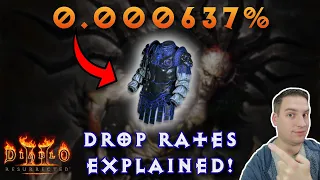 D2R Drop Rates Explained and how to change them