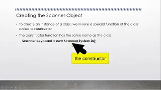 Introduction to Console Input Using Scanner