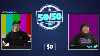 50/50 TWITCH GAMESHOW COM DEDE
