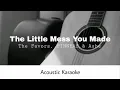 The Favors ,FINNEAS, Ashe - The Little Mess You Made (Acoustic Karaoke)