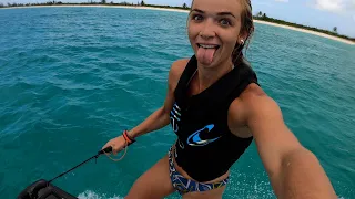 Fun In The Sun!! Learning To RIDE Motor Propelled Wakeboard! And HOW To Avoid A SQUALL S2:E67