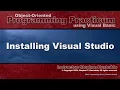 OOP Programming VB - 01D Installing Visual Studio