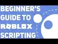 Absolute Beginner s Tutorial For Roblox Scripting