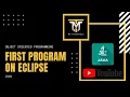 Hello world java eclipse tutorial in how to create java project on eclipse in urdu