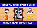 KENPOM PREDICTIONS FOR THE FINAL FOUR 2026
