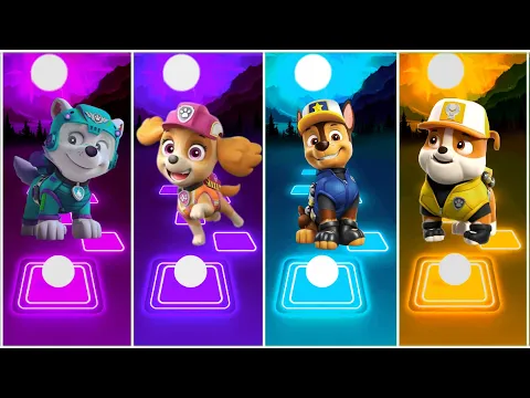 Download MP3 Everest Paw Patrol 🆚 Skye Paw Patrol 🆚 Chase Paw Patrol 🆚 Rubble Paw Patrol | Tiles Hop