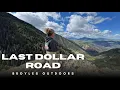 Last Dollar Road from Ouray to Telluride Colorado