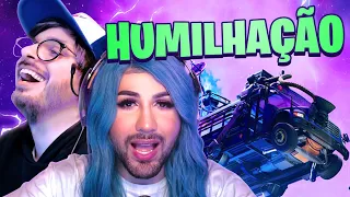 PERDENDO A DIGNIDADE NO FORTNITE | Samira Close e Gameplease são Coisa Nossa