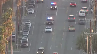 FULL CHASE Armed carjacking suspects lead police on dangerous high-speed chase