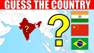 Download Guess The Country on The Map  | Geography Quiz Challenge MP3