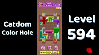 Catdom Color Hole Level 594 Screenshot