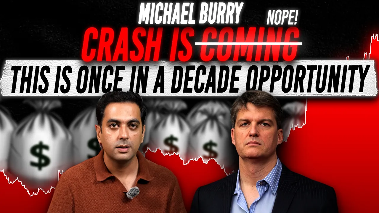 Michael Burry Warns Of 1987-Style FLASH CRASH Is Coming - Here's WHY I'm Buying His Top Short Target