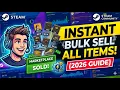 How to Quick Sell All Steam Market Items 2026 Guide