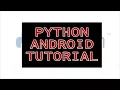 Python Android Tutorial Application Comparison Installing First App GUI Pydroid QPython Part1