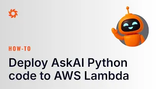 How-To Deploy AskAI-generated Python code to an AWS Lambda function