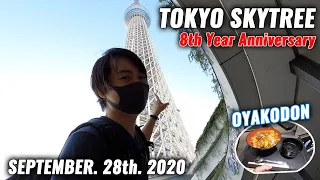  tokyo symbol tower tokyo skytree and yummy demi glance oyakodon at tokyo sora machi ep 260