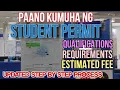 PAANO KUMUHA NG STUDENT PERMIT 2025 HOW TO GET STUDENT DRIVER S PERMIT 2025 STUDENT PERMIT 2025