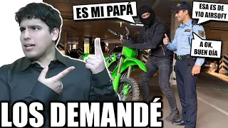 ROBARON MI MOTO y LOS DEMANDÉ 😡🔥 ▬ Yio Airsoft SurRon Light Bee