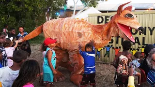 🐶 Cheeky Dog from Ali Curung & friends at Desert Harmony Festival