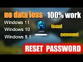 Download Lagu How To Reset Forgotten Password In Windows 11, 10, 8.1 ➡️Without Losing Data➡️Without programs[2023]