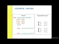 Introduction to the Basic Functions of MacroProcessors