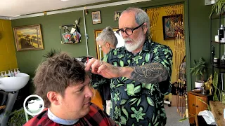 Music Producer Elevates His Look With Cool Haircut
