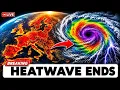 WARNING Weather Maps Turn Crimson As Cold Front Collides With Heatwave
