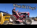 Local heavy equipment auction inspection random things I bought on auction day Prices still high