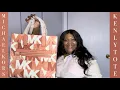 NEW BAG ALERT MICHAEL KORS KENLY TOTE MY BIRT AY GIFT LIFE OF VIVI