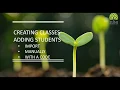 Creating Classes and Adding Students