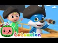 Download Lagu This is the Way Pirate Version | CoComelon Animal Time | Animal Songs for Kids