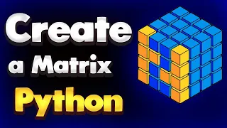 Create a Matrix 2D array in NumPy Python Module NumPy Tutorial - Part 03