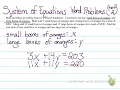 System of Equations Word Problems part 2 using DESMOS
