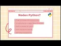 NEDEN PYTHON OGRENMELISINIZ PYTHON PROGRAMLAMAYA GIRIS