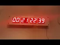 7 segment retrock clock epoch build