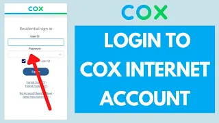 Cox Internet Login 2022 How to Login Cox Internet Account Online